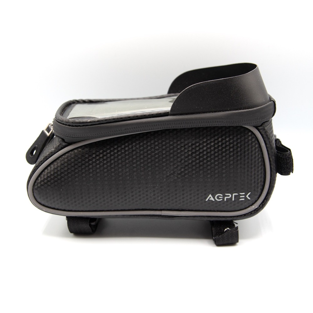 AGPTEK Bicycle Bike Frame Bag Waterproof Touchscreen Phone‎ Mount Pannier